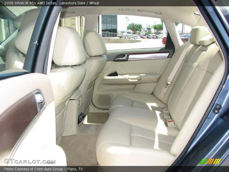 Lakeshore Slate / Wheat 2008 Infiniti M 45x AWD Sedan