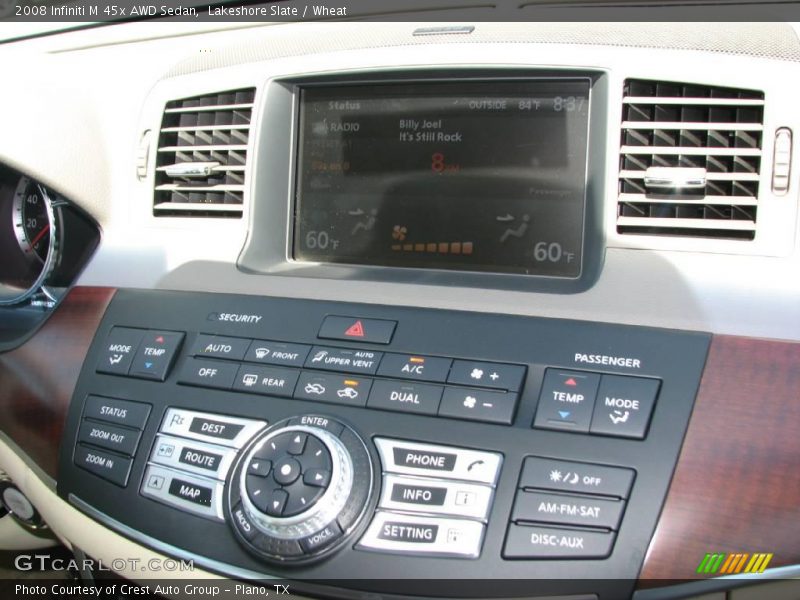 Lakeshore Slate / Wheat 2008 Infiniti M 45x AWD Sedan