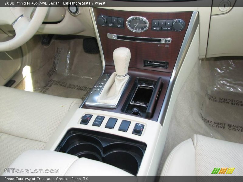 Lakeshore Slate / Wheat 2008 Infiniti M 45x AWD Sedan