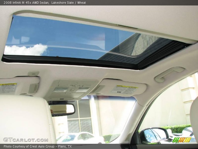 Lakeshore Slate / Wheat 2008 Infiniti M 45x AWD Sedan