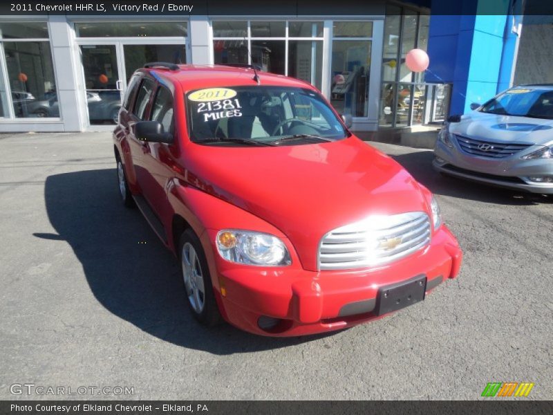 Victory Red / Ebony 2011 Chevrolet HHR LS