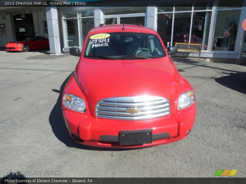 Victory Red / Ebony 2011 Chevrolet HHR LS