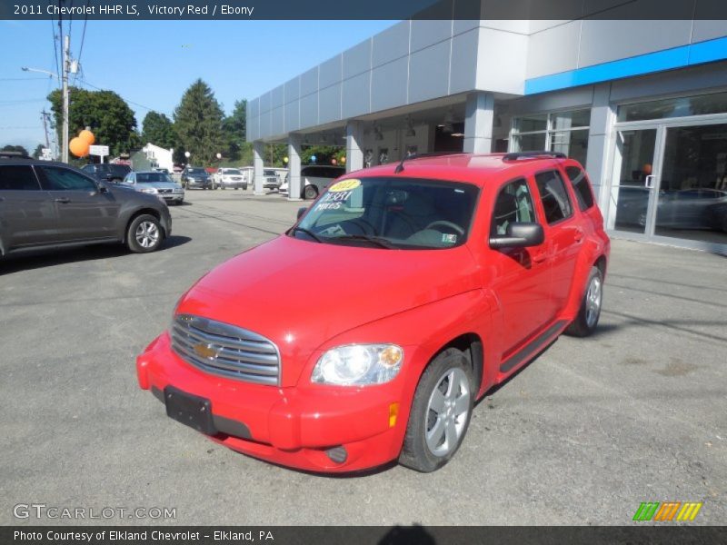 Victory Red / Ebony 2011 Chevrolet HHR LS