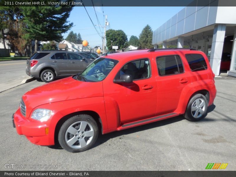 Victory Red / Ebony 2011 Chevrolet HHR LS