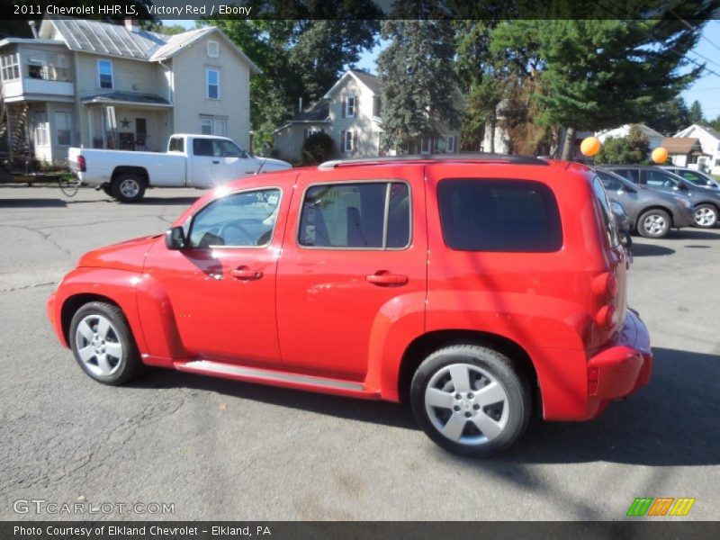 Victory Red / Ebony 2011 Chevrolet HHR LS