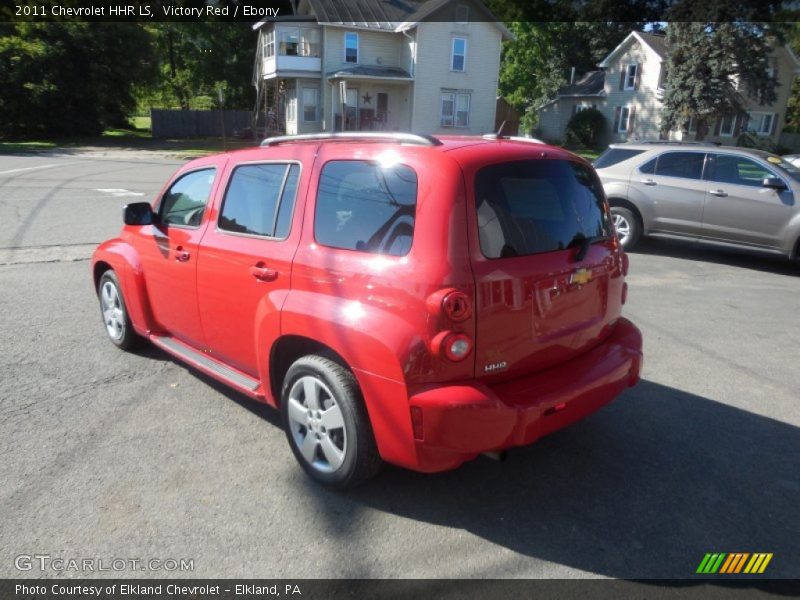 Victory Red / Ebony 2011 Chevrolet HHR LS