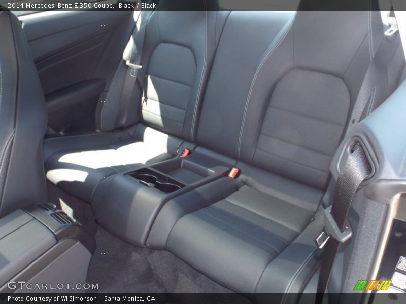 Black / Black 2014 Mercedes-Benz E 350 Coupe