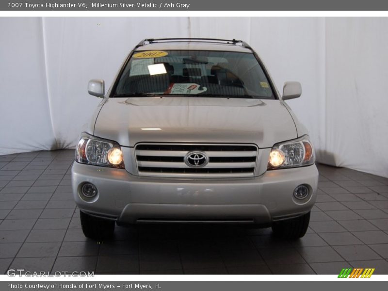 Millenium Silver Metallic / Ash Gray 2007 Toyota Highlander V6