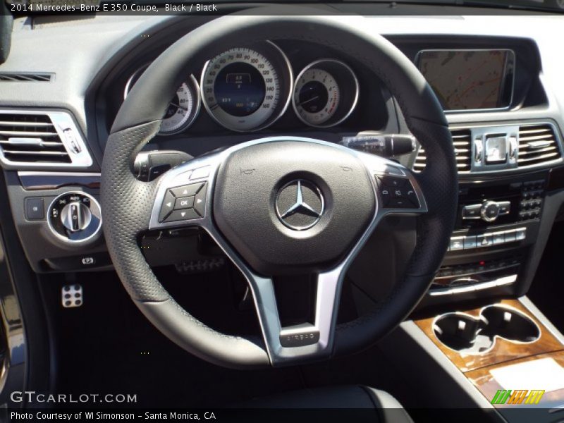 Black / Black 2014 Mercedes-Benz E 350 Coupe