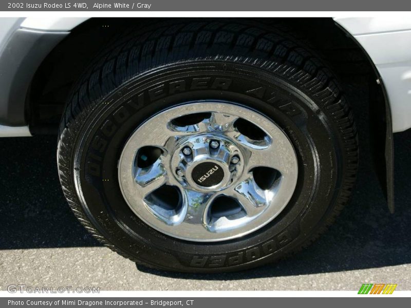 Alpine White / Gray 2002 Isuzu Rodeo LS 4WD