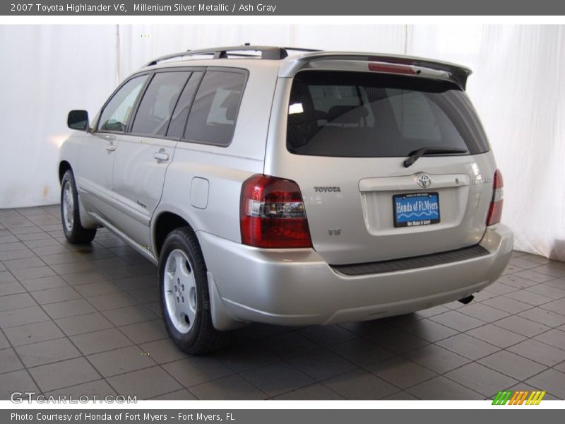 Millenium Silver Metallic / Ash Gray 2007 Toyota Highlander V6