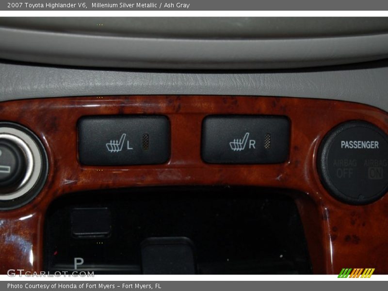 Millenium Silver Metallic / Ash Gray 2007 Toyota Highlander V6