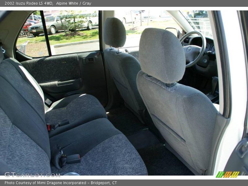 Alpine White / Gray 2002 Isuzu Rodeo LS 4WD