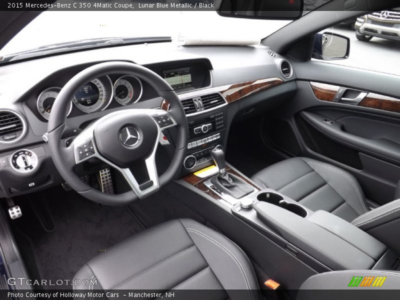  2015 C 350 4Matic Coupe Black Interior