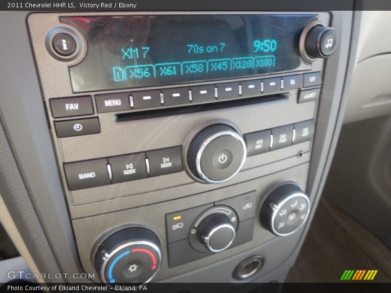 Victory Red / Ebony 2011 Chevrolet HHR LS