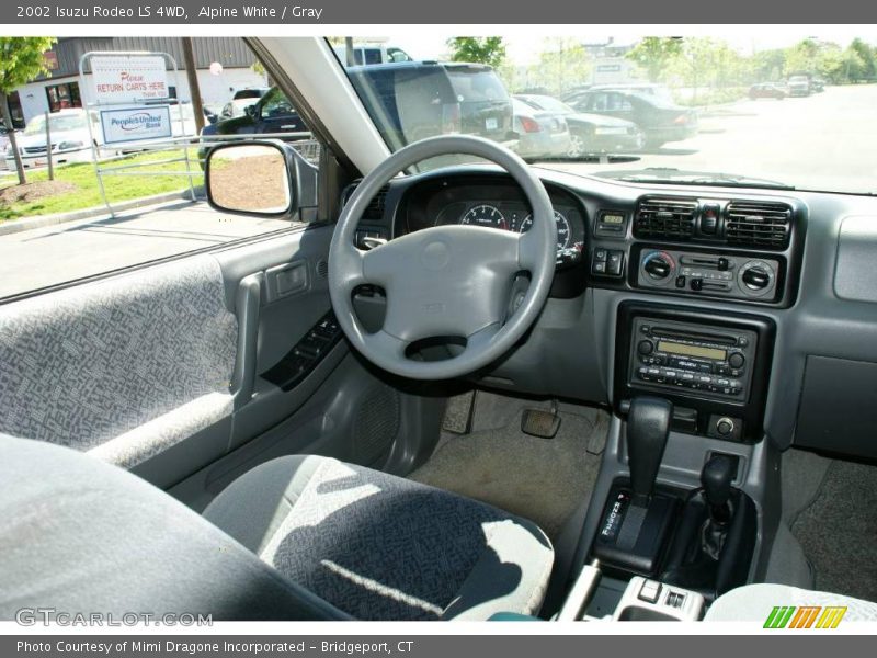 Alpine White / Gray 2002 Isuzu Rodeo LS 4WD