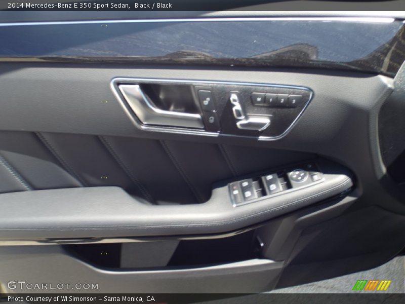 Black / Black 2014 Mercedes-Benz E 350 Sport Sedan