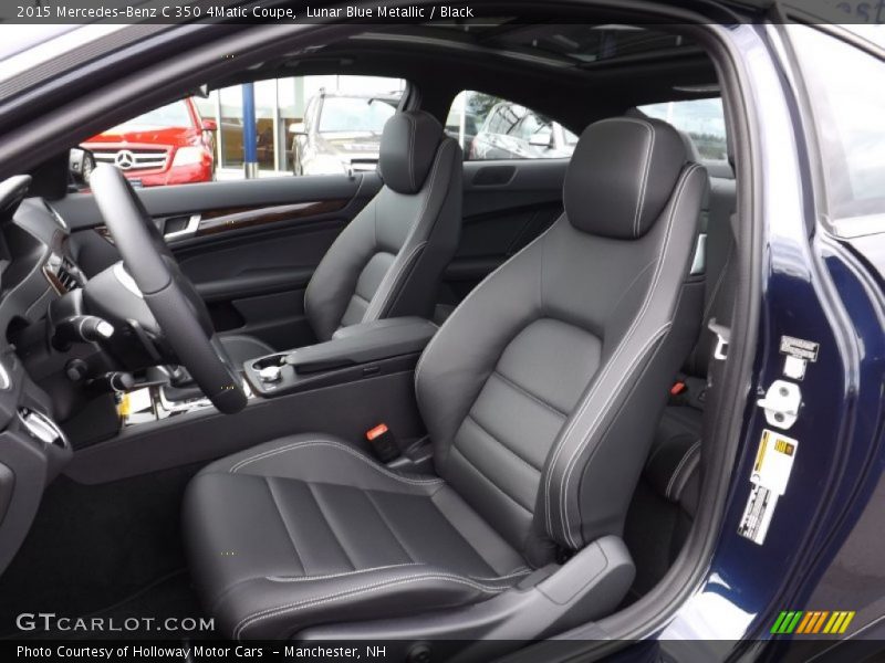 Front Seat of 2015 C 350 4Matic Coupe