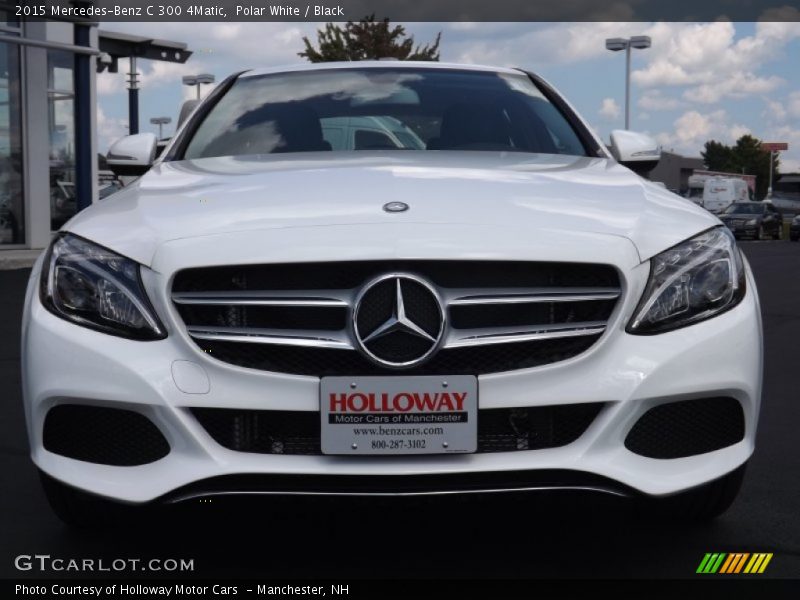 Polar White / Black 2015 Mercedes-Benz C 300 4Matic