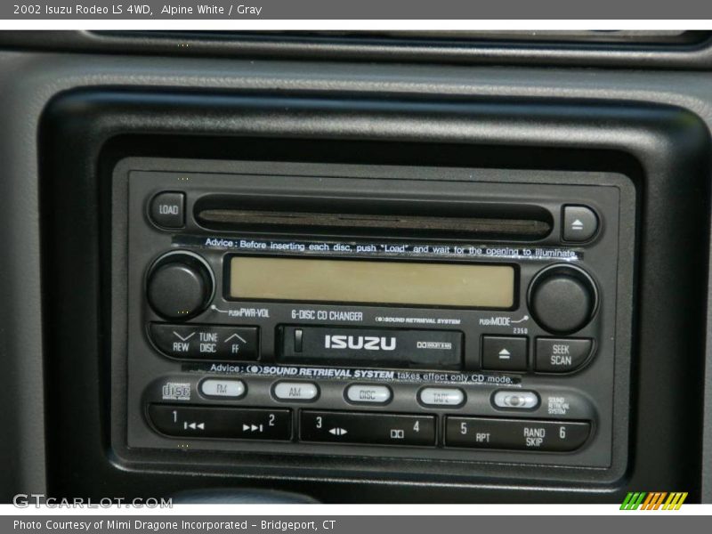 Alpine White / Gray 2002 Isuzu Rodeo LS 4WD