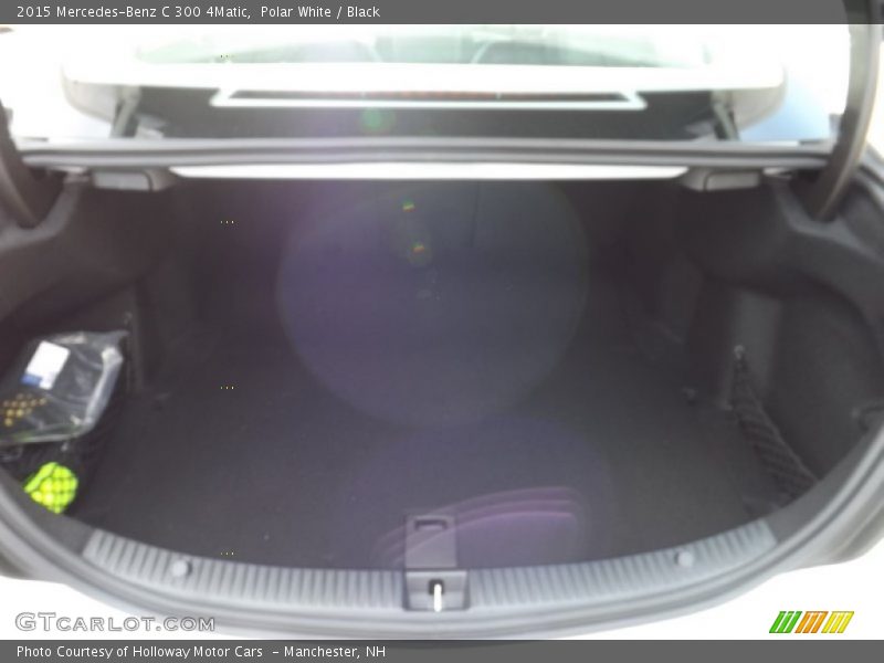Polar White / Black 2015 Mercedes-Benz C 300 4Matic