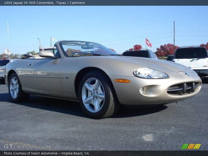Topaz / Cashmere 1999 Jaguar XK XK8 Convertible
