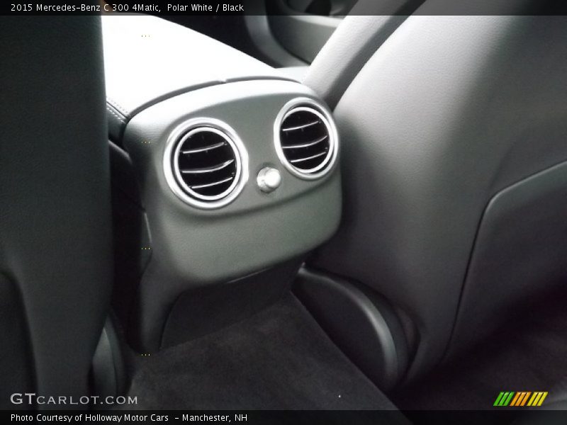 Polar White / Black 2015 Mercedes-Benz C 300 4Matic
