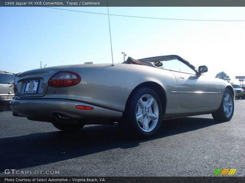 Topaz / Cashmere 1999 Jaguar XK XK8 Convertible