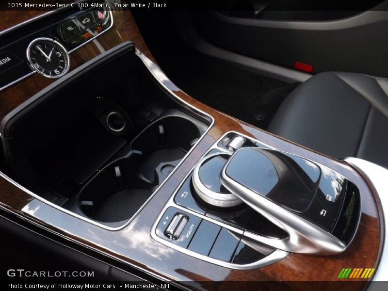 Polar White / Black 2015 Mercedes-Benz C 300 4Matic