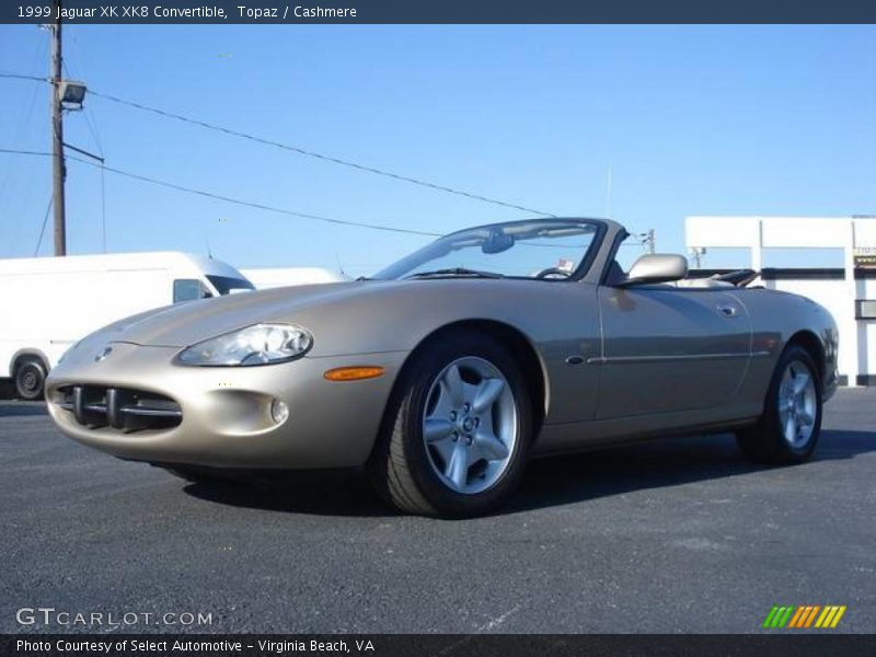 Topaz / Cashmere 1999 Jaguar XK XK8 Convertible