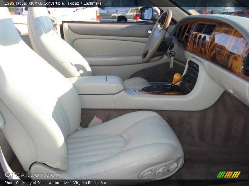 Topaz / Cashmere 1999 Jaguar XK XK8 Convertible