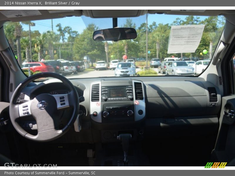 Brilliant Silver / Gray 2014 Nissan Xterra X