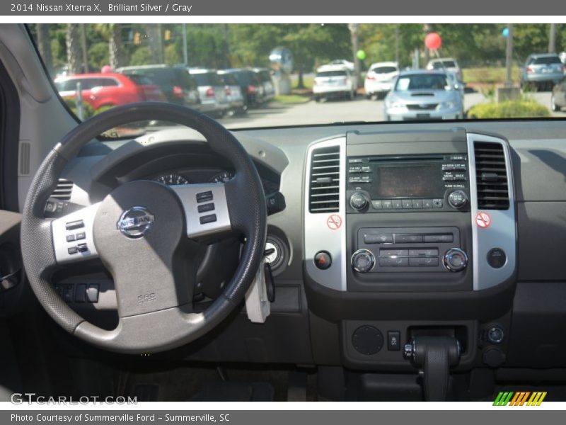 Dashboard of 2014 Xterra X