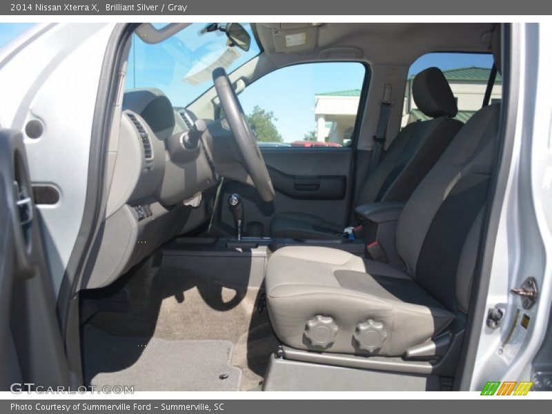 Brilliant Silver / Gray 2014 Nissan Xterra X