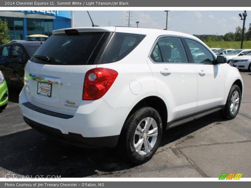 Summit White / Light Titanium/Jet Black 2014 Chevrolet Equinox LS