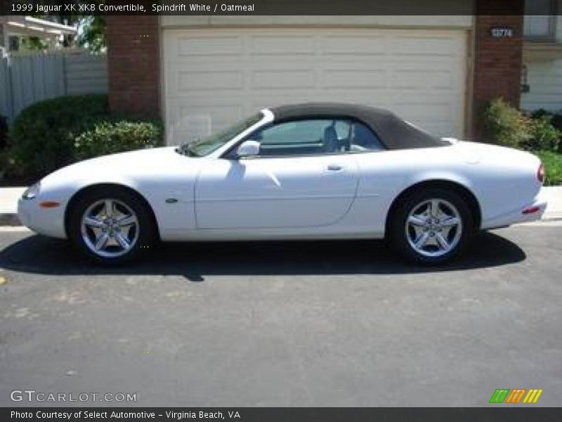 Spindrift White / Oatmeal 1999 Jaguar XK XK8 Convertible