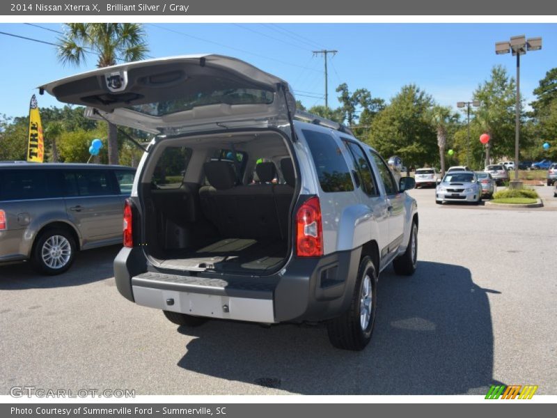 Brilliant Silver / Gray 2014 Nissan Xterra X