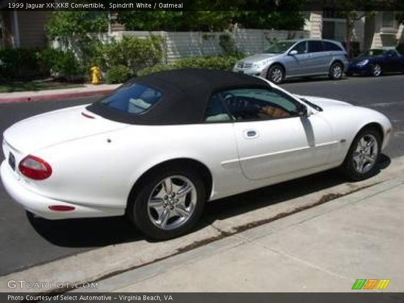 Spindrift White / Oatmeal 1999 Jaguar XK XK8 Convertible