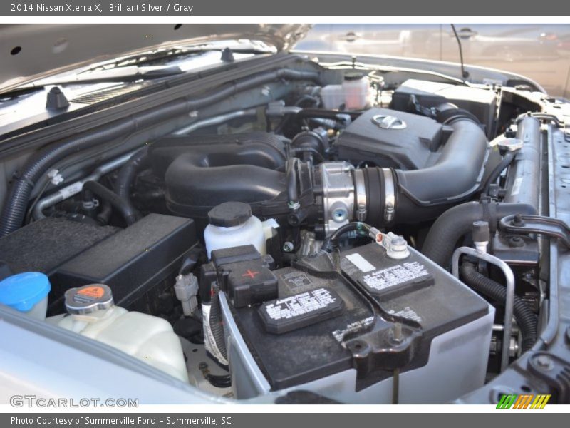 Brilliant Silver / Gray 2014 Nissan Xterra X