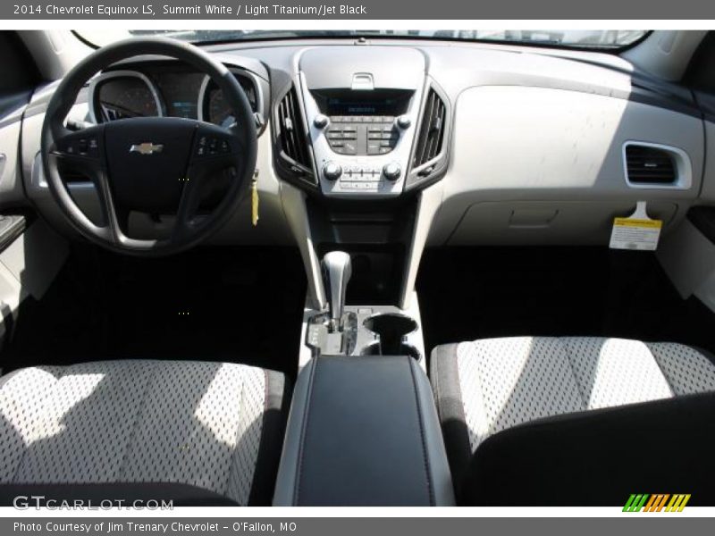 Summit White / Light Titanium/Jet Black 2014 Chevrolet Equinox LS