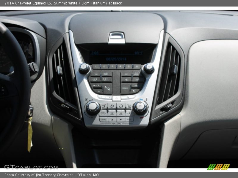 Summit White / Light Titanium/Jet Black 2014 Chevrolet Equinox LS