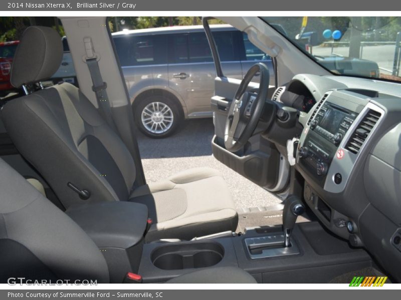 Brilliant Silver / Gray 2014 Nissan Xterra X