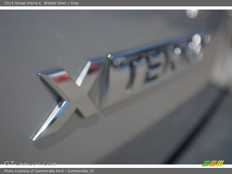 Brilliant Silver / Gray 2014 Nissan Xterra X
