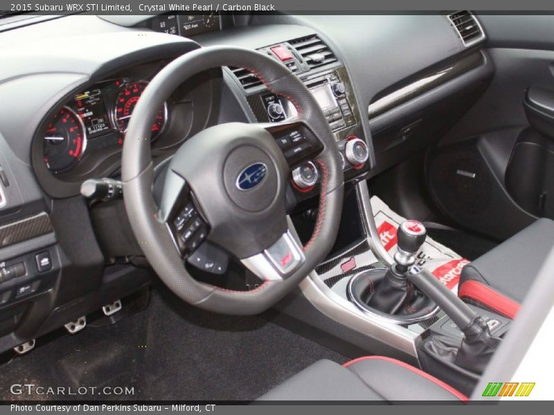 Dashboard of 2015 WRX STI Limited