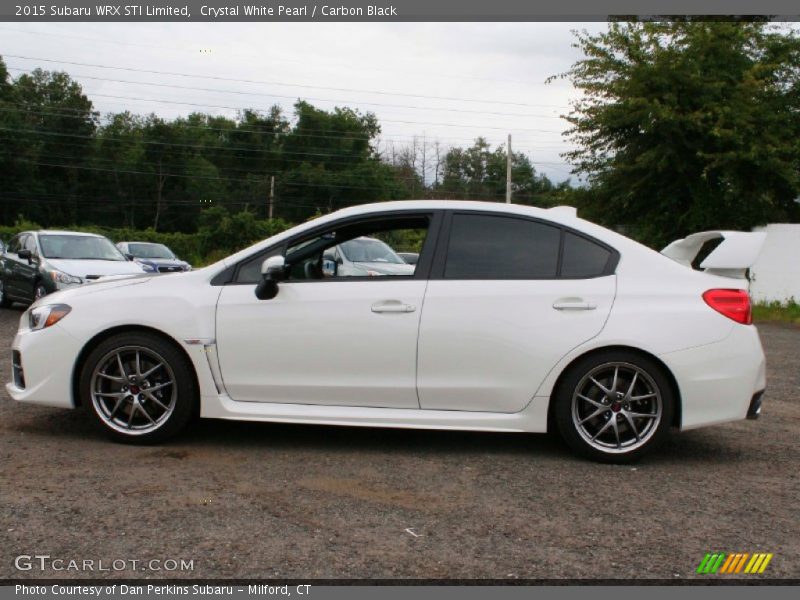  2015 WRX STI Limited Crystal White Pearl