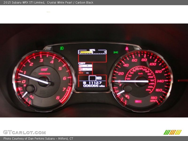  2015 WRX STI Limited STI Limited Gauges