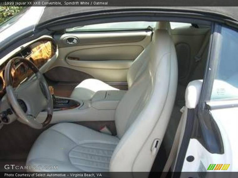 Spindrift White / Oatmeal 1999 Jaguar XK XK8 Convertible