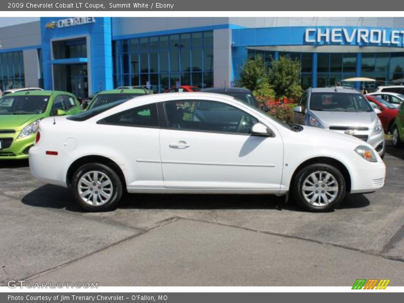 Summit White / Ebony 2009 Chevrolet Cobalt LT Coupe
