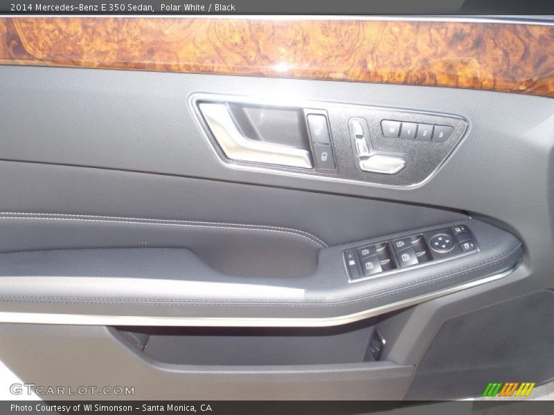 Polar White / Black 2014 Mercedes-Benz E 350 Sedan