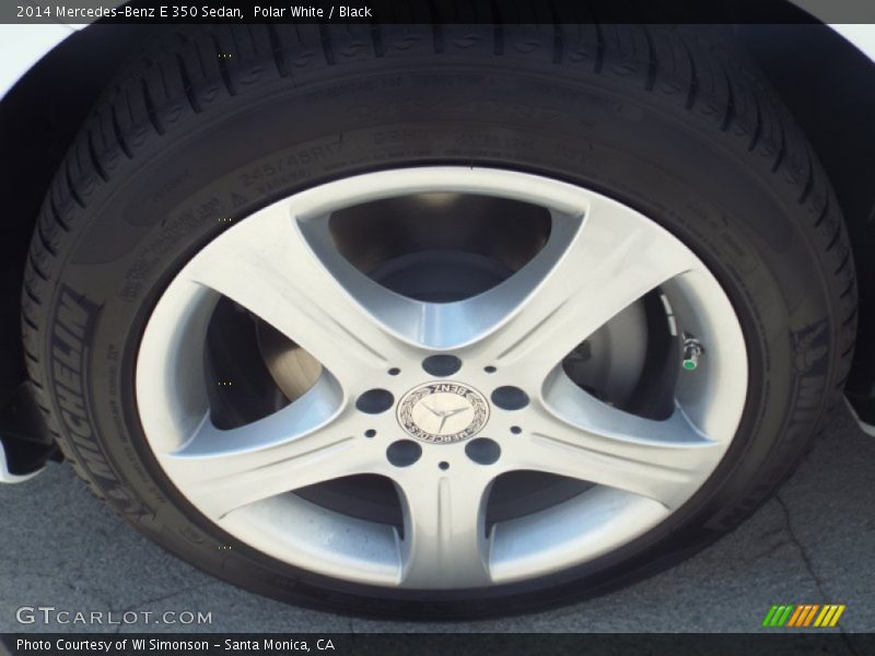 Polar White / Black 2014 Mercedes-Benz E 350 Sedan